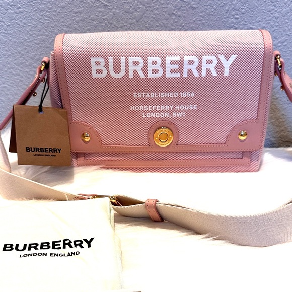 NEW Burberry Horseferry Note Crossbody Bag - Picture 1 of 10